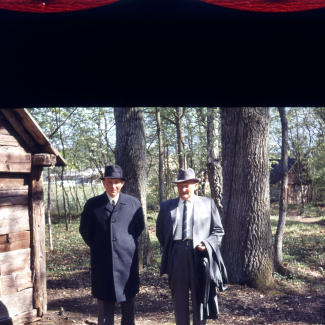 Fabrik Pensionärsutflykt Ballingslöv 1958