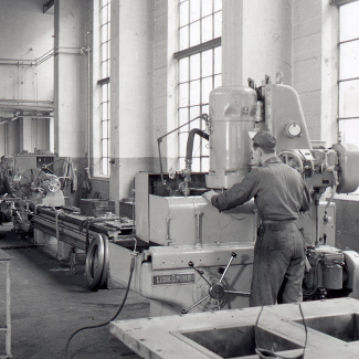 Fabrik Iföverken Mekaniska Verkstaden 1960