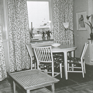 Bromölla Bostad Mosaikbord Mosaikgardiner 1960-tal