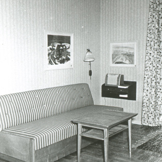 Bromölla Bostad Mosaikbord Mosaikgardiner 1960-tal