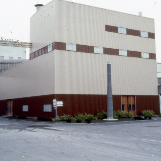 Fabrik Isolatorfabriken Isostatpresshall 1980