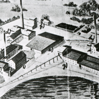 Fabrik Ifö Cementfabriks AB Aktiebolaget Ifö Chamotte & Kaolinverk 1910-tal