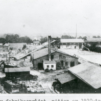 Fabrik Iföverken Cementfabrik Snickeri 1925