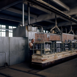 Fabrik Isolatorfabriken Isolatorer Tunnelugn