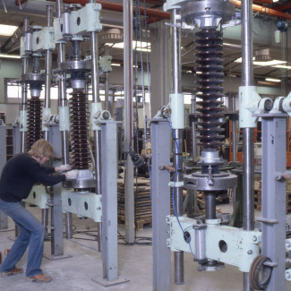 Fabrik Isolatorfabriken Isolatorer Monteringshall