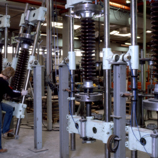 Fabrik Isolatorfabriken Isolatorer Monteringshall