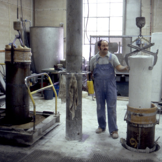 Fabrik Isolatorfabriken Pressat Ämne