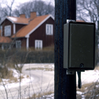 Fabrik Pressgods Utomhus Proppskåp