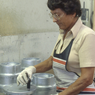 Fabrik Isolatorfabriken Isolatorer Kontroll