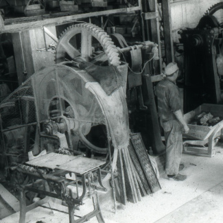 Fabrik Iföverken Chamottetillverkning 1950