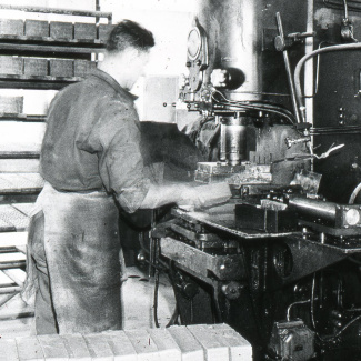Fabrik Iföverken Chamottetillverkning Eldfast Tegel 1950