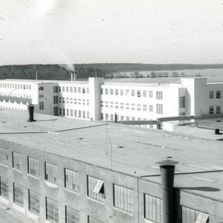 Fabrik Iföverken Pressgodsfabriken från Saniteten 1950