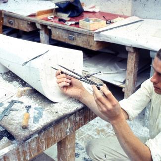 Fabrik Iföverken Sanitetsgodsfabriken Modellverkstan 1970