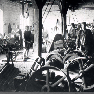 Fabrik Ifö CementfabriksAB Aktiebolaget Ifö Chamotte & Kaolinverk. Smedjan 1905