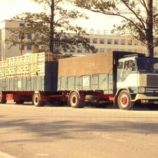 Fabrik Iföverken Lastbil med Sanitetsgods 1960-tal