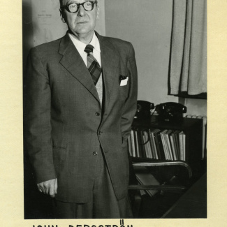 Fabrik John Bergström 1955