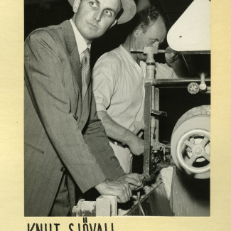 Fabrik Knut Sjövall 1955