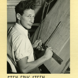 Fabrik Sten-Erik Steen 1955