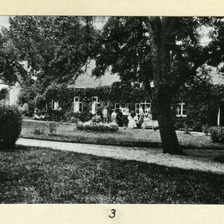 Bromölla Ivetofta Kyrka Prästgård Konfirmander Park 1890