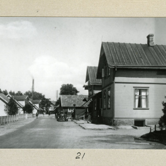 Bromölla Storgatan Petterssons Affär och Hotell 1920-tal