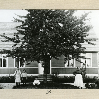 Bromölla Hus Storgatan-Tunnbygatan Landsfiskalskontor och ungkarlsbostäder 1940