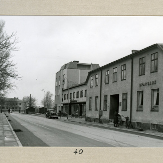 Bromölla Storgatan Mosaikhuset, Bröderna Anderssons Sparbank 1955