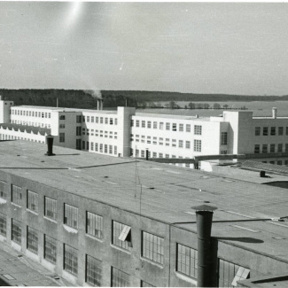 Fabrik Iföverken Grått Sanitetsgodsfabriken Vit Pressgodsfabriken 1950