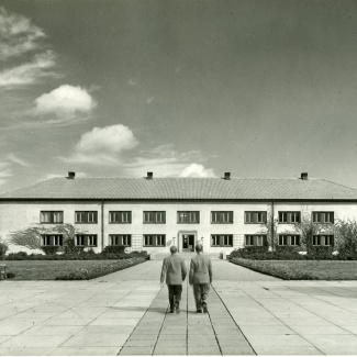 Fabrik Iföverken Huvudkontor Bromölla Torg 1950