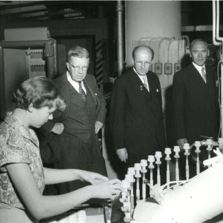 Fabrik Iföverken Pressgodsfabriken Kung GustavVIAdolf, Olof Lund, Ernst Wehtje 1950