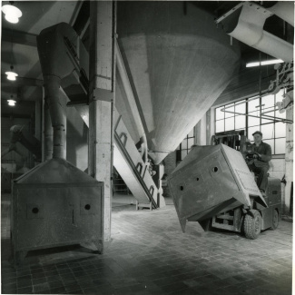 Fabrik Iföverken Malverket Massaberdning 1950