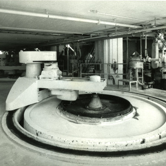 Fabrik Iföverken Malverket Omrörning Massa 1950