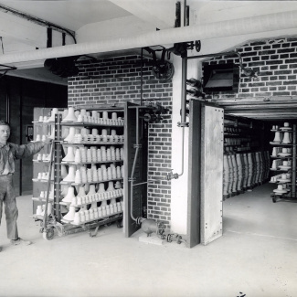 Fabrik Iföverken Isolatorfabriken Torkugnar 1930