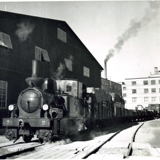 Fabrik Iföverken Ångloket Snapphanen 1950