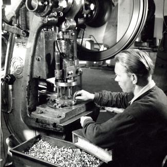Fabrik Iföverken Pressgodsfabriken Metallpressning 1940