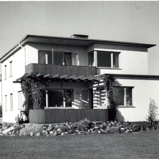 Bromölla Ivögatan 11 Baksida Tjänstemannabostad 1940