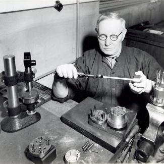 Fabrik Iföverken Pressgodsfabriken Kontroll Pressverktyg Teofil Nilsson1940