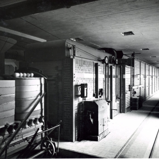 Fabrik Iföverken Sanitesgodsfabriken Tunnelugn 1940