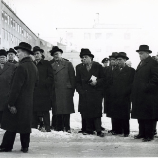 Fabrik Iföverken Fabriksbesök 1950