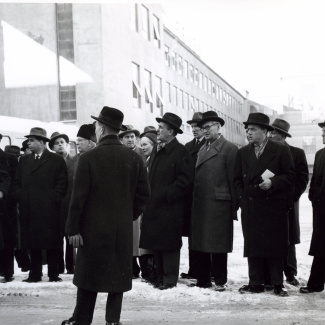 Fabrik Iföverken Fabriksbesök 1950