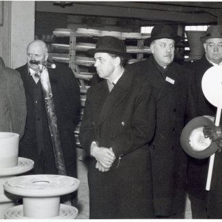 Fabrik Iföverken Fabriksbesök 1950