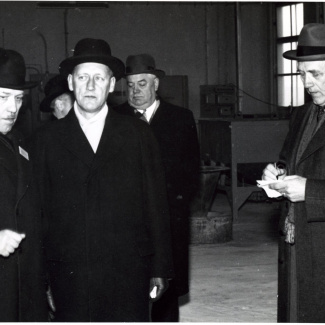 Fabrik Iföverken Fabriksbesök 1950