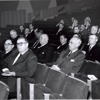 Fabrik Iföverken Fabriksbesök Mosaikbiografen 1950