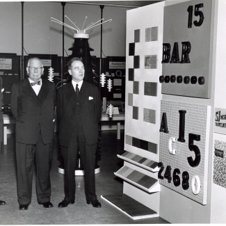 Fabrik Iföverken Fabriksbesök Utställning 1950