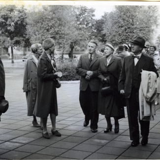 Fabrik Iföverken Besök  1950