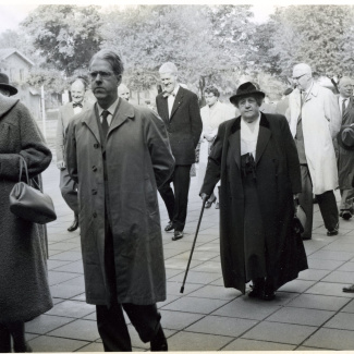 Fabrik Iföverken Besök  1950