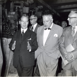Fabrik Iföverken Fabriksbesök 1959