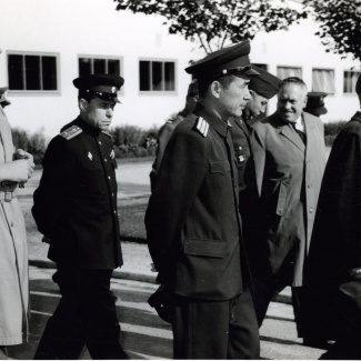 Fabrik Iföverken Militärattacheerna Fabriksbesök 1958