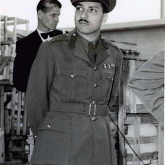 Fabrik Iföverken Militärattacheerna Fabriksbesök 1958