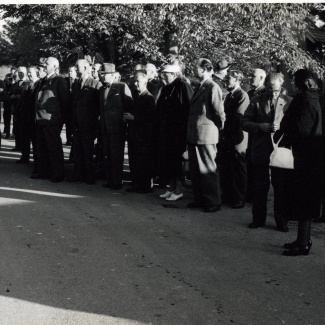 Fabrik Iföverken Militärattacheerna Fabriksbesök 1958