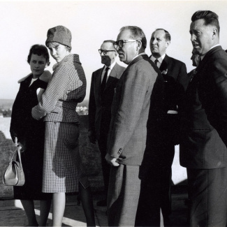 Fabrik Iföverken Militärattacheerna Fabriksbesök 1958